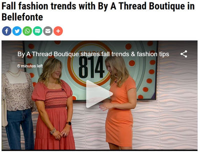Fall Fashion Trends on Studio 814