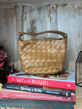 Woven Bucket Bag