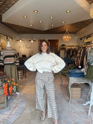 Bella Plaid Pant