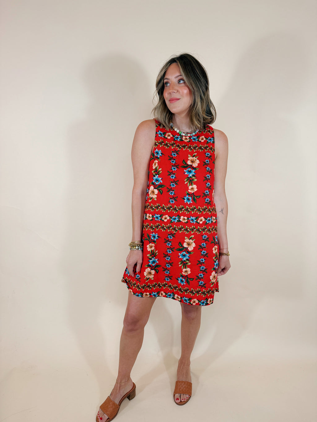 hilda mini dress SO ONLINE AU HILDA Mini DRESS, CANVAS PRINT, AU12 US8