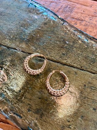 Textured Hoop