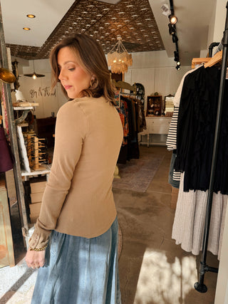 Tillie Ribbed Knit Top