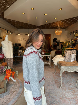 Dorothy Fair Isle Cardigan