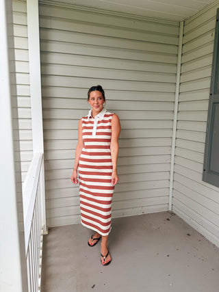 Rigby Stripe Midi Dress
