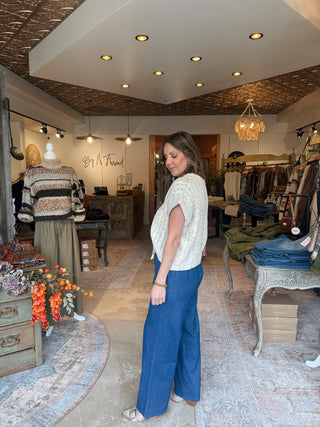 Whitney Wide Leg Denim Pant