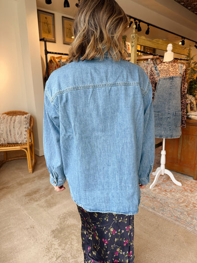 Molly Denim Top