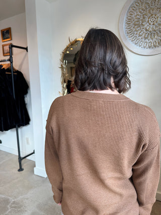 Ollie Waffle Sweater