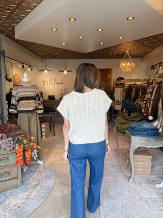 Whitney Wide Leg Denim Pant