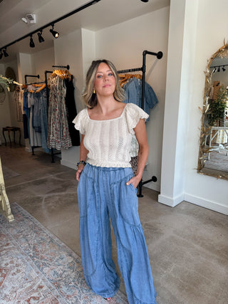 Baylor Chambray Pant