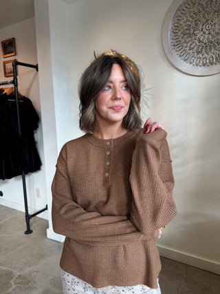 Ollie Waffle Sweater