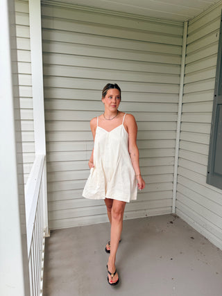 Abigail Denim Romper