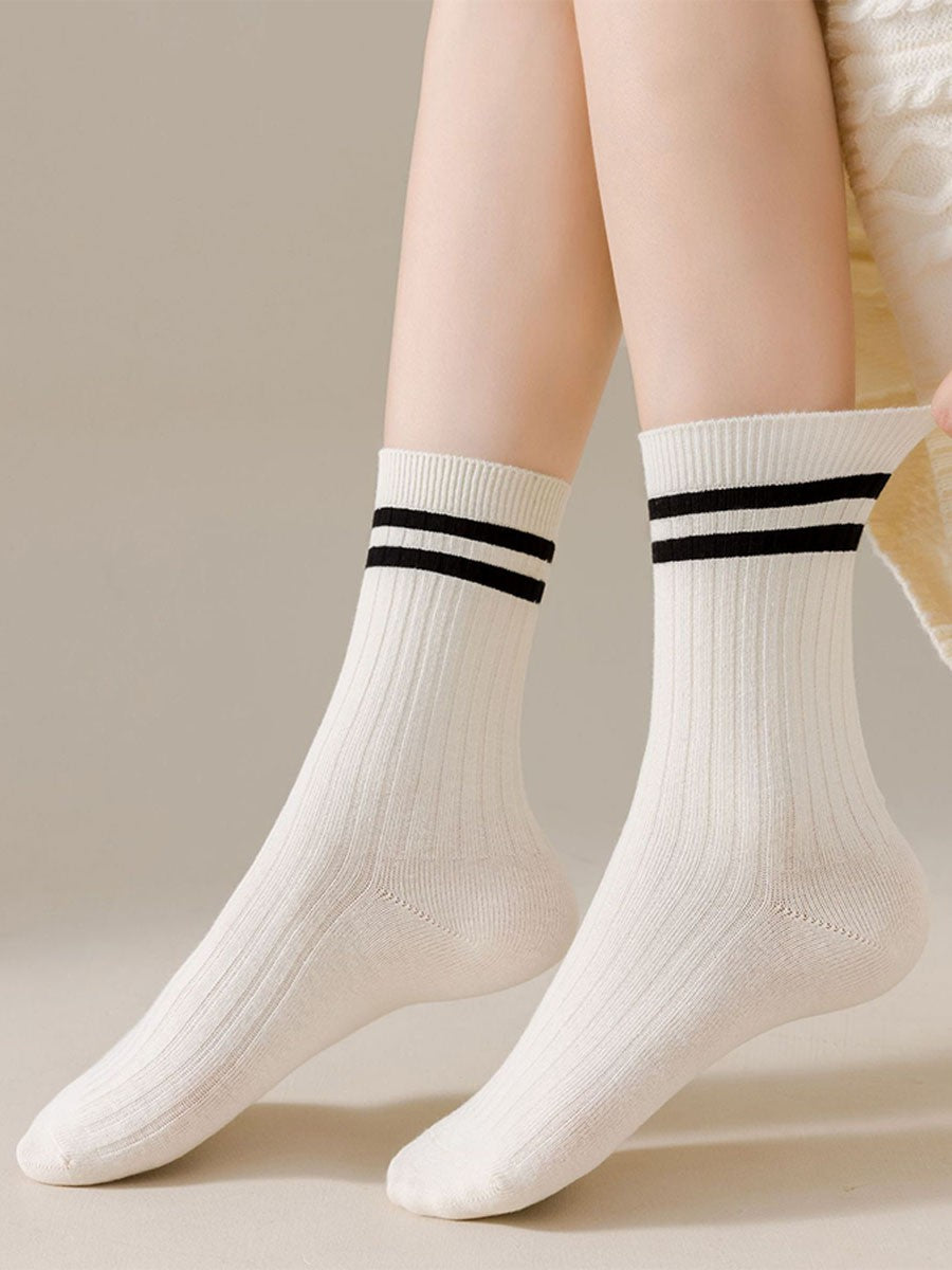 Vertical Line Sock By A Thread Boutique Accessory 