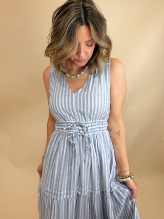Blake Striped Maxi Dress