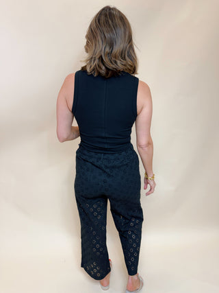Cora Eyelet Pant