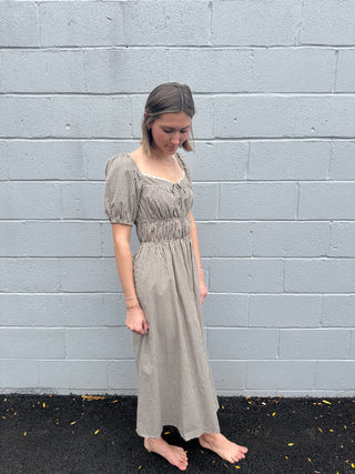 Laine GIngham Dress