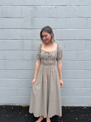 Laine GIngham Dress
