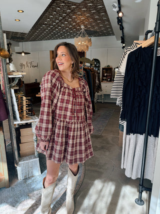 Bowyn Plaid Dress