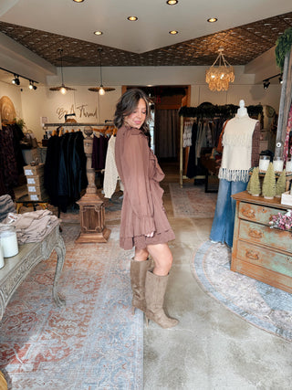 Riley Ruffle Mini Dress