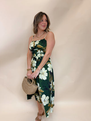 Piper Floral Midi Dress