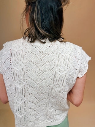 Belle Lace Sweater Top