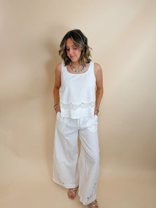 Eloise Embroidered Pant