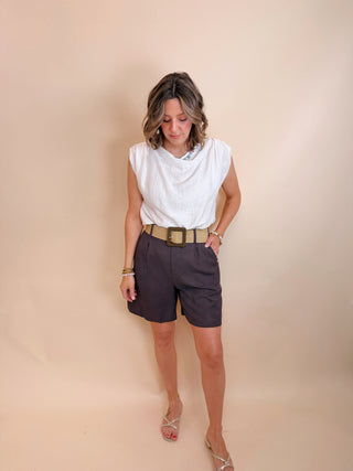 Fallon Belted Short