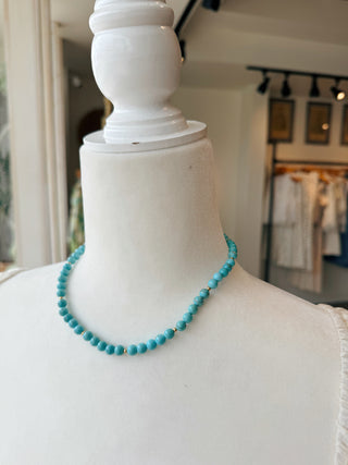 Turquoise Beaded Necklace