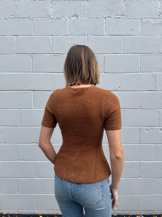 Brittanie Peplum Top