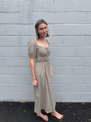 Laine GIngham Dress