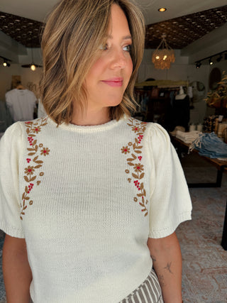 Gabrielle Sweater Top