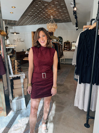 Sherie Belted Mini Dress