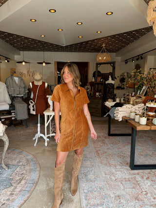Sunnie Corduroy Dress