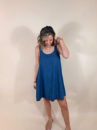 Dorothy Denim Mini Dress