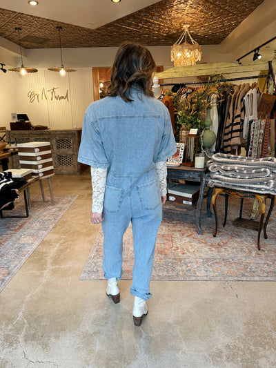 Elora Denim Jumpsuit