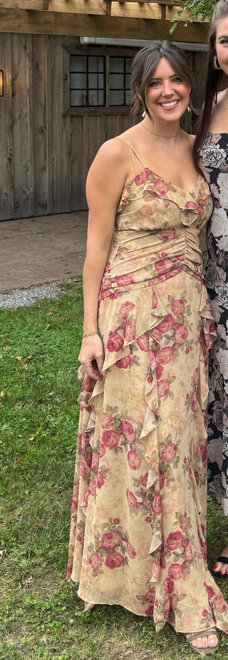 Kayla Floral Maxi Dress