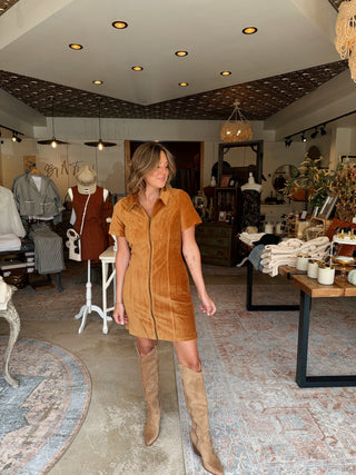 Sunnie Corduroy Dress