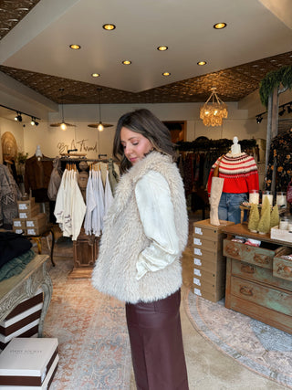 Valorie Faux Fur Vest