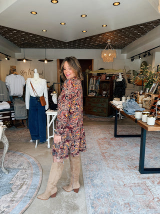 Hemsley Paisley Dress