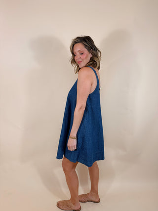 Dorothy Denim Mini Dress