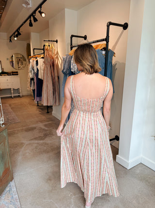 Jolene Floral Midi Dress
