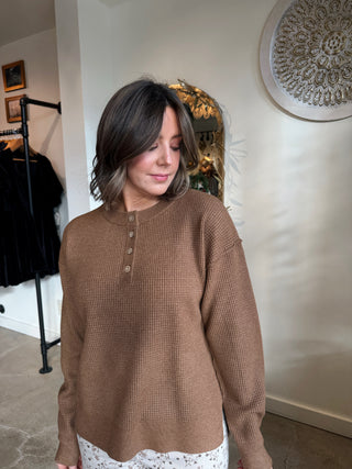 Ollie Waffle Sweater