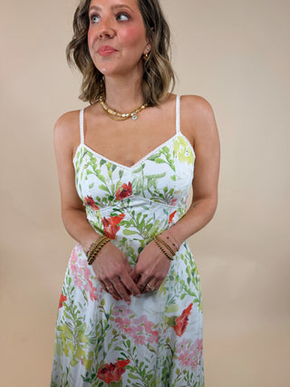 Poppy Floral Maxi Dress