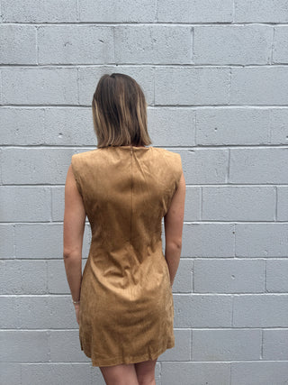 Scottie Suede Dress