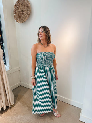 Gracie Striped Maxi Dress