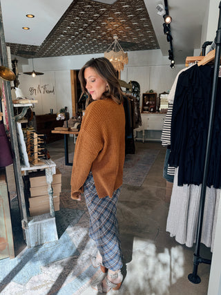 Winley Plaid Midi Skirt