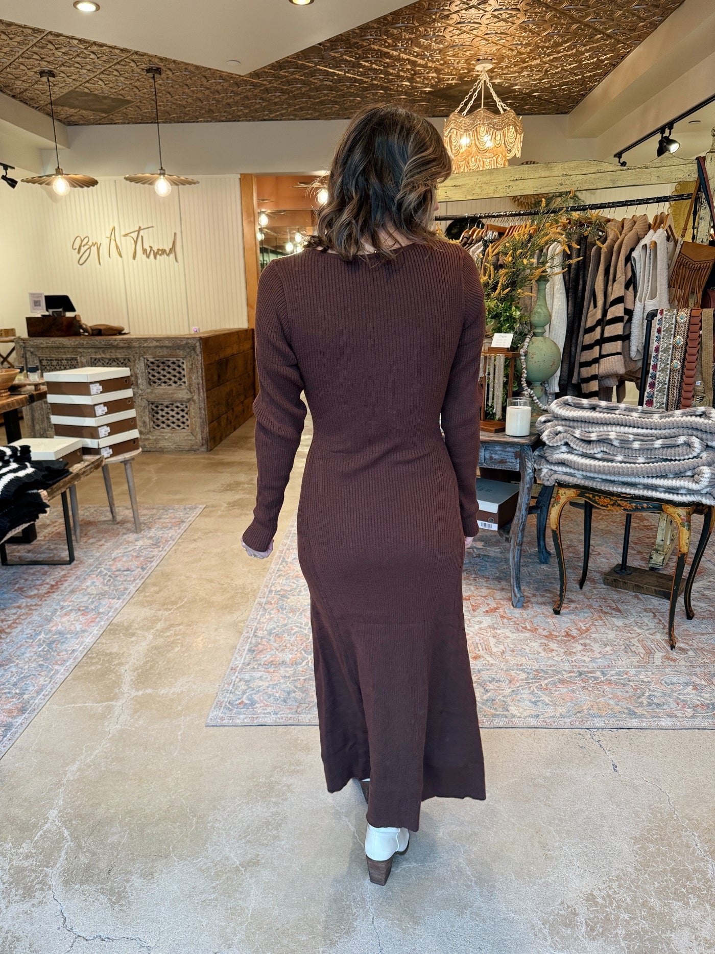 Liddie Sweater Maxi Dress