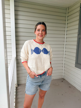 Kissie Fishie Sweater