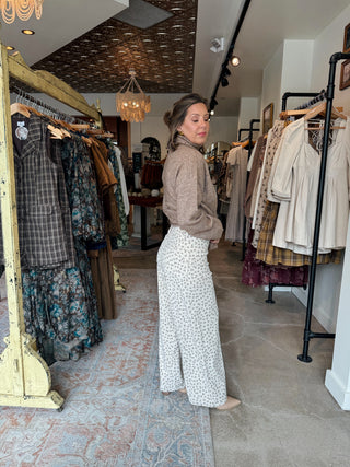 Frankie Floral Corduroy Pants
