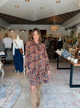 Hemsley Paisley Dress