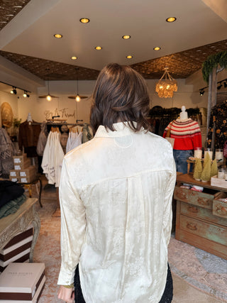 River Jacquard Blouse